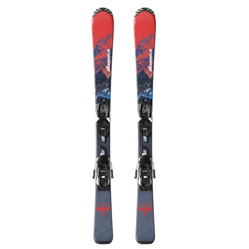 Nordica J Team Ski System with 4.5 FDT Bindings (Kids')-2024