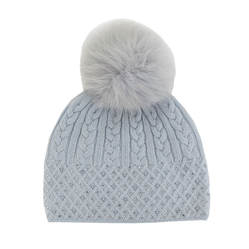 Light Blue/Fox Fur