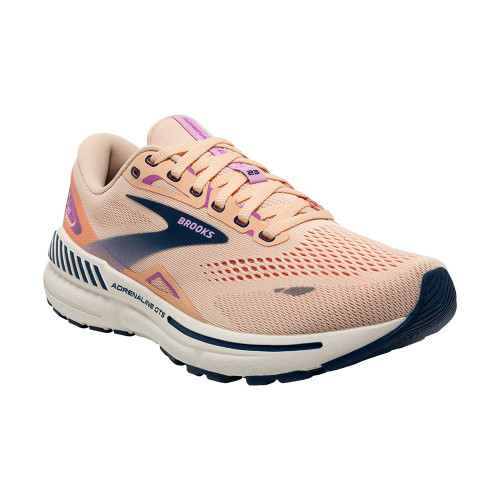 Apricot/Estate Blue/Orchid