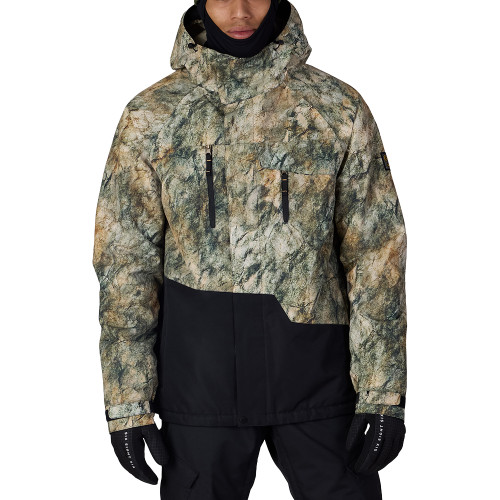 Khaki Grunge Colorblock