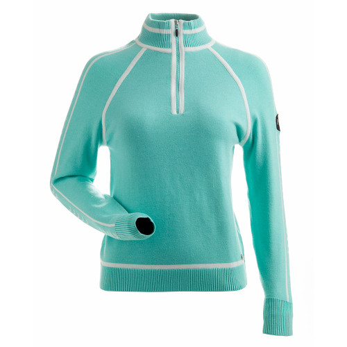 Aqua/White