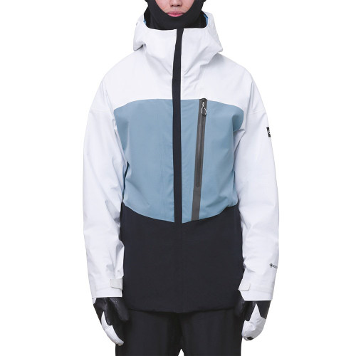 White/Steel Blue/Black