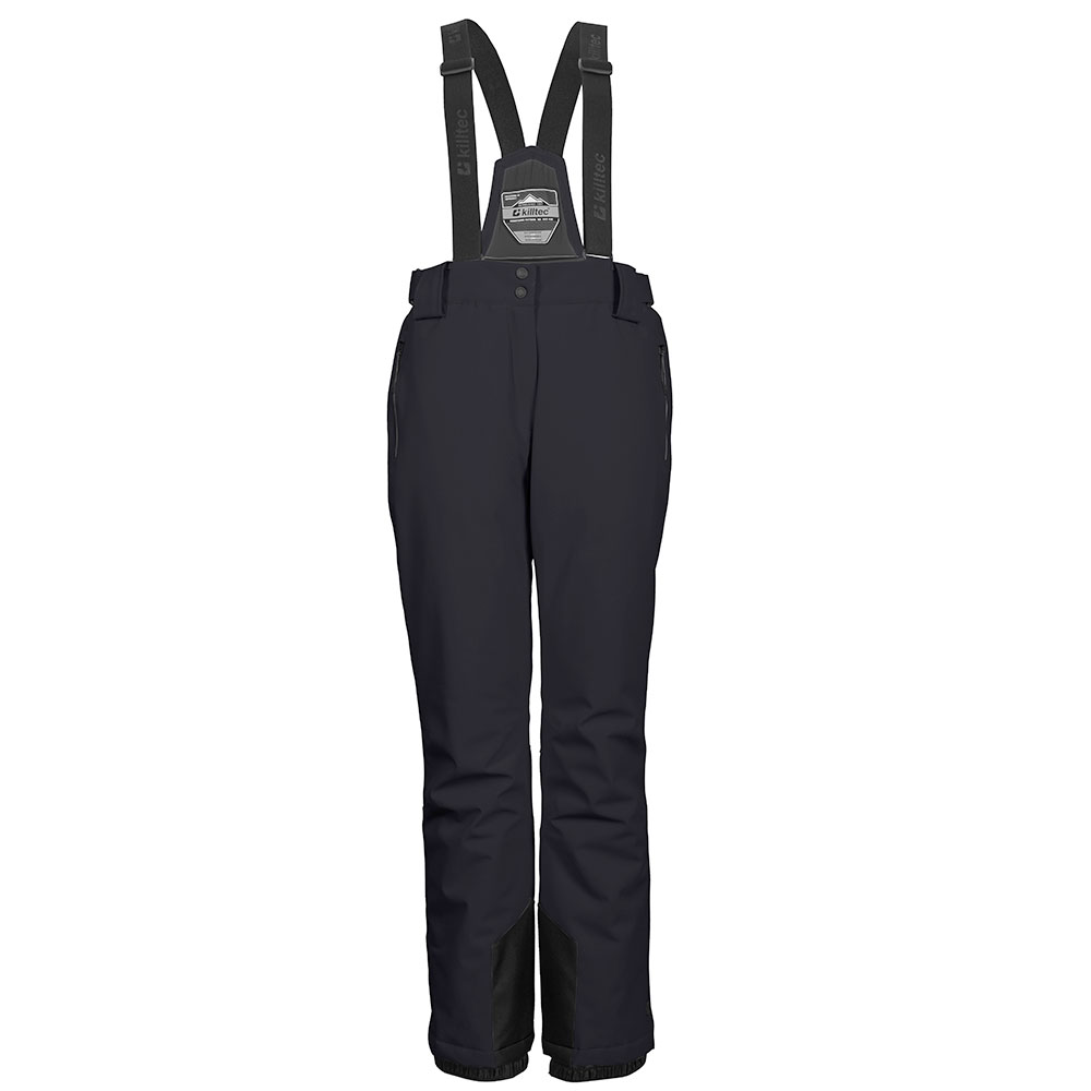 killtec Dames functionele broek/skibroek met afneembare bandjes KSW 249 WMN SKI PNTS, zwart, 50, 37559-000 killtec Dames functionele broek/skibroek met afneembare bandjes KSW 249 WMN SKI PNTS, zwart, 50, 37559-000