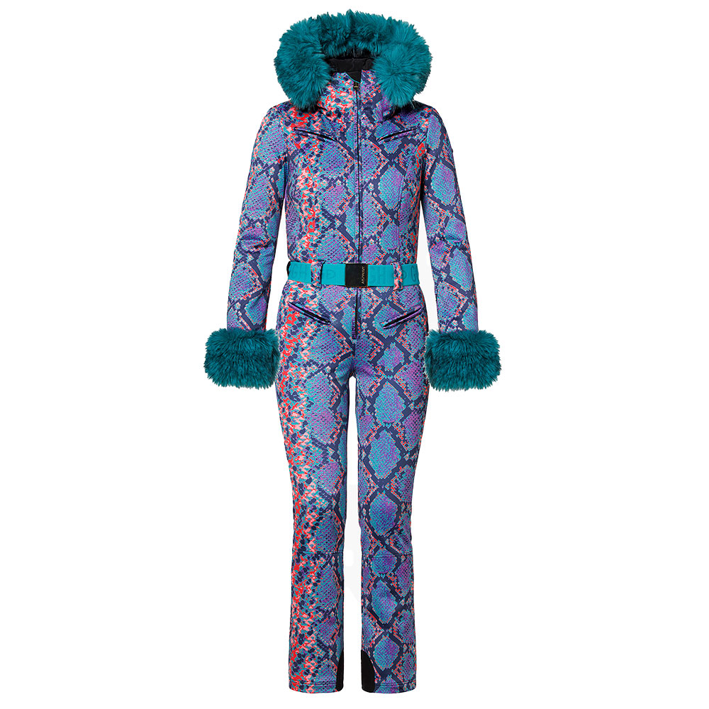 Goldbergh Zafira Insulated Ski Suit with Faux Fur (Women display picture 2