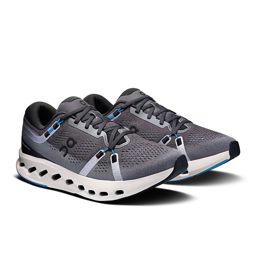 On Cloudsurfer Running Shoe (Men's) - Black/Malibu - Peter Glenn