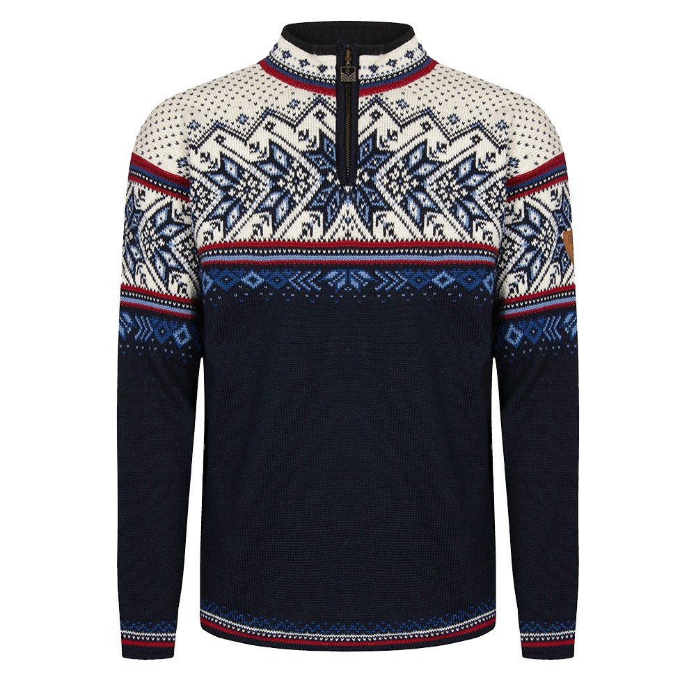 (取寄) ダーレオブノルウェー メンズ 140th アニバーサリー マスキュリン セーター Dale of Norway men 140th Anniversary Masculine Sweater Light 140th Anniversary Sweater - Men - Black - Dale of Norway