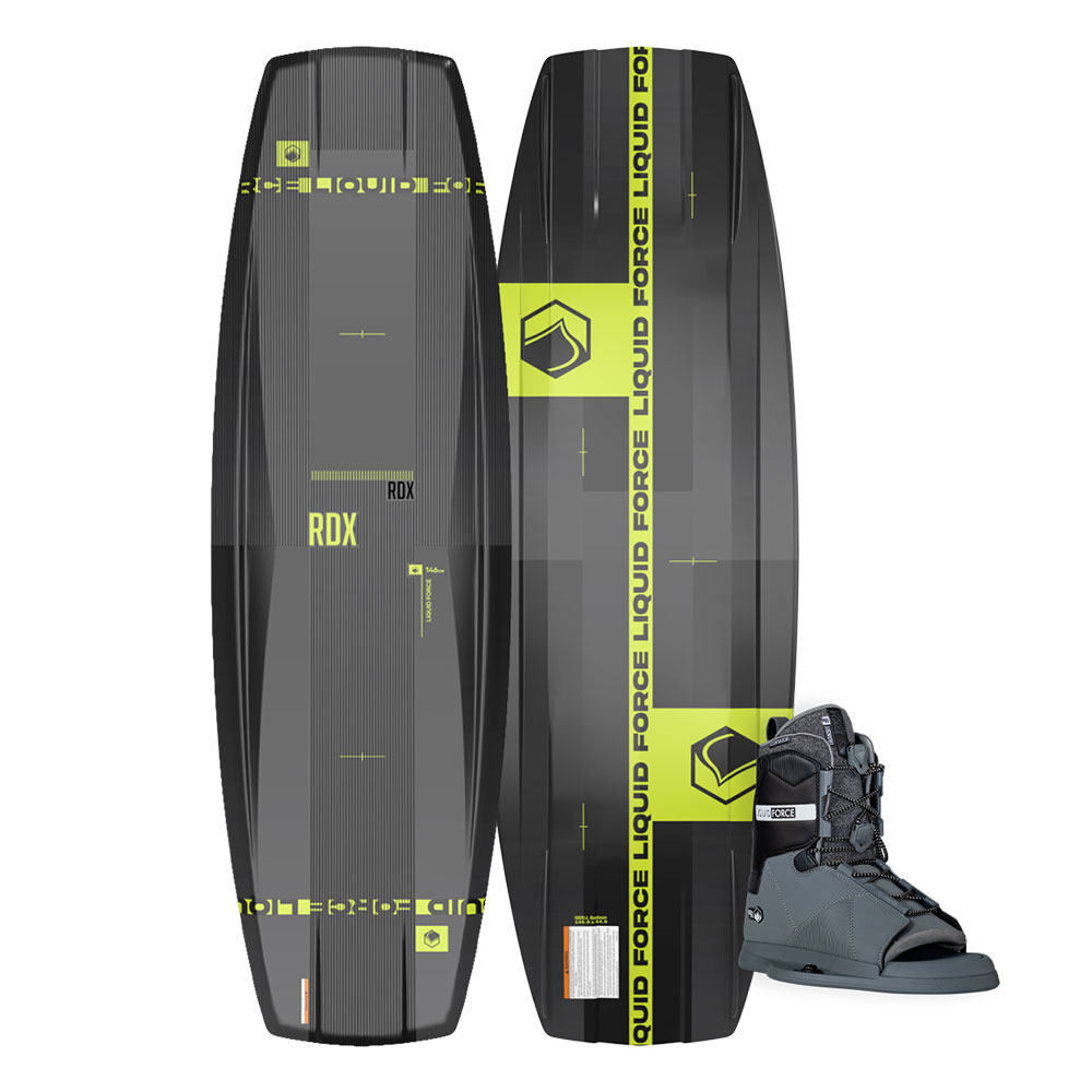 Liquid Force RDX 138 Wakeboard with 9-12 Transit Bindings (Men's)