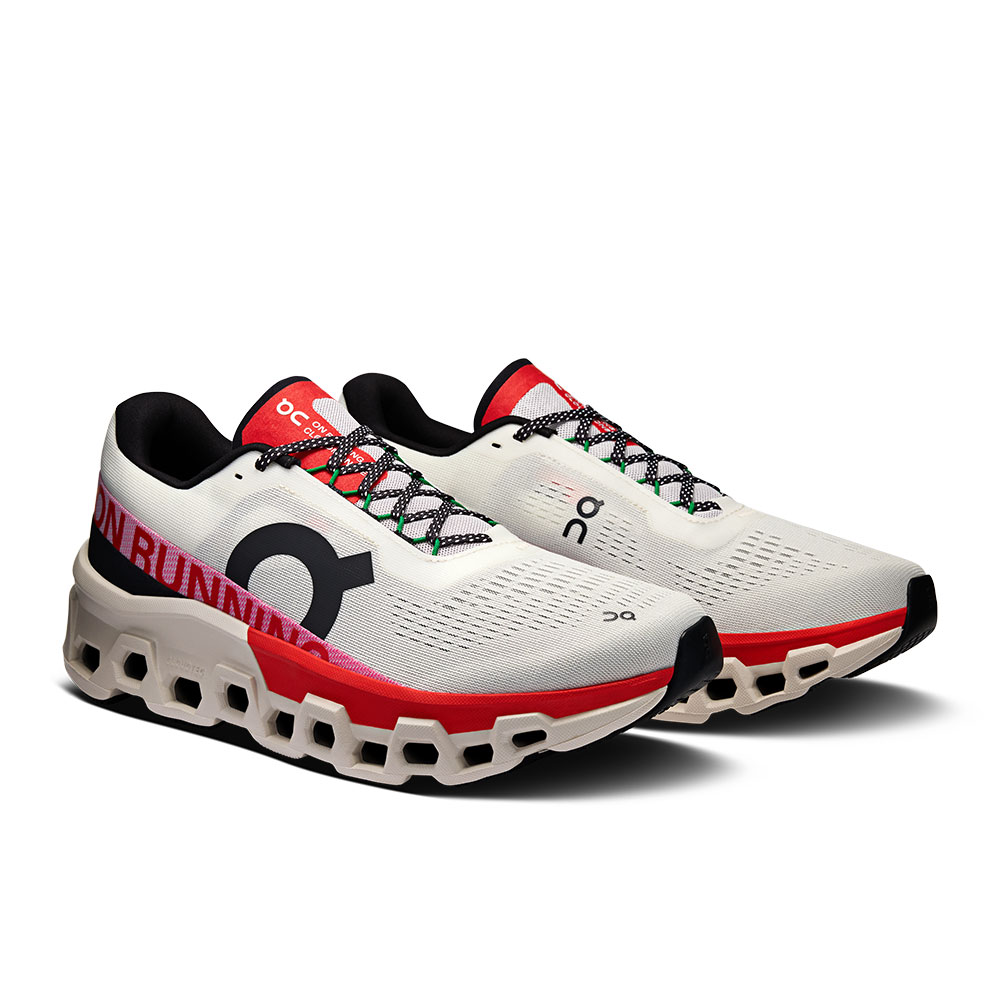 スパイク・シューズ On Running Cloudmonster 2 26cm On Cloudmonster 2 Running Shoe (Men's) - Ivory/Silver