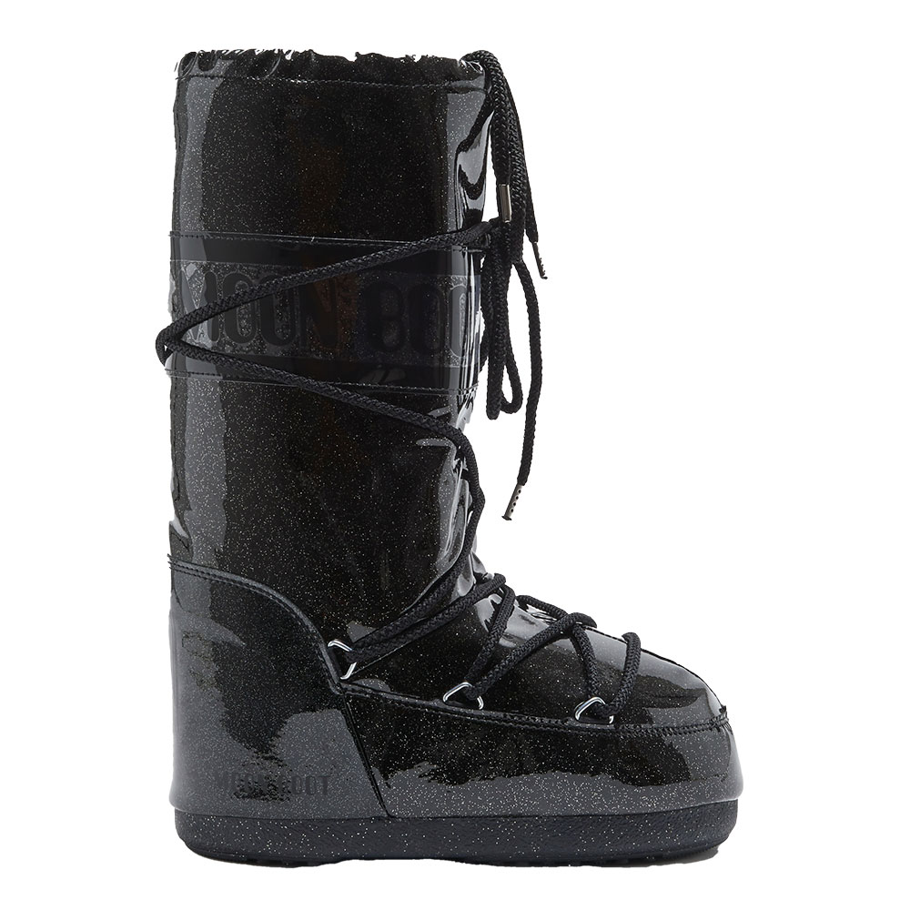 Moon Boot Icon Glance Satin Winter Boot (Women's) - Peter Glenn