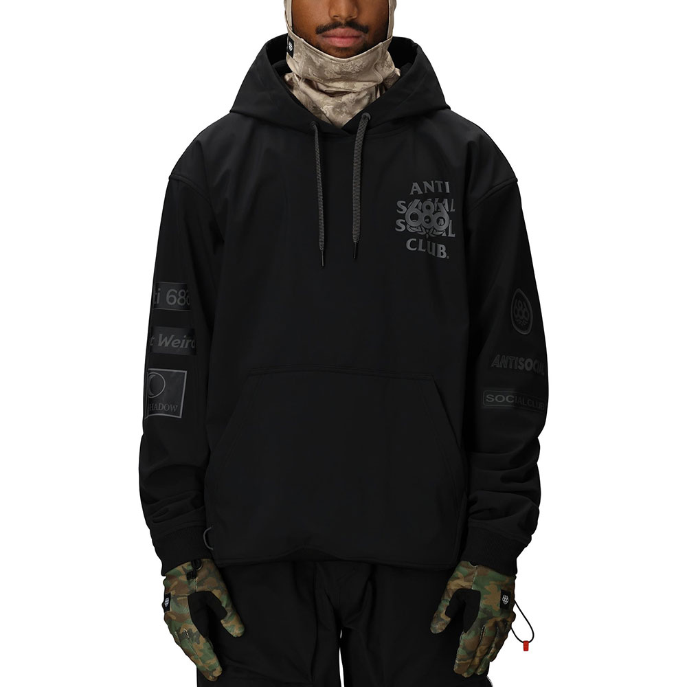 686 x ASSC F1 Waterproof Team Hoody (Men's) - Peter Glenn Ski and