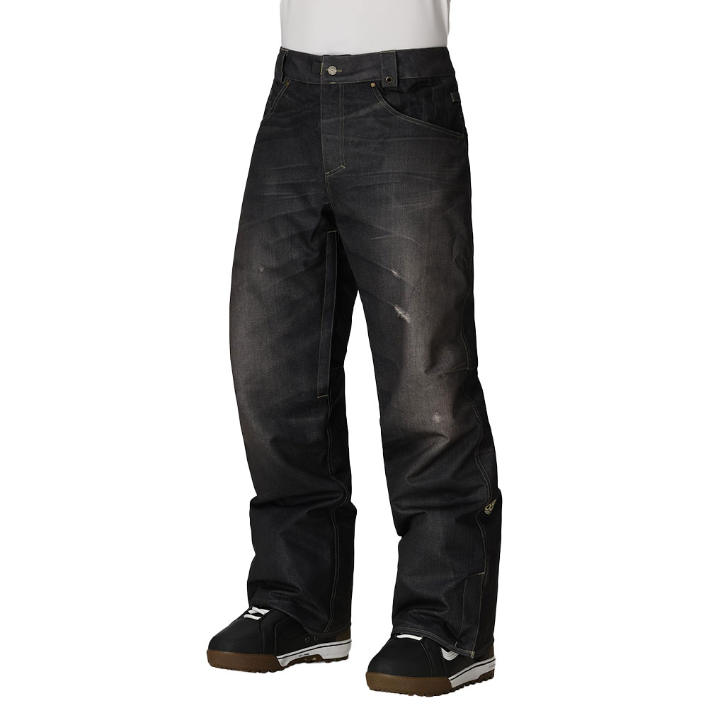 686 Deconstucted Denim Insulated Snowboard Pant (Men's) - Peter