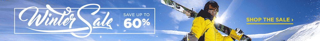 Winter Sale: Save up to 60%!