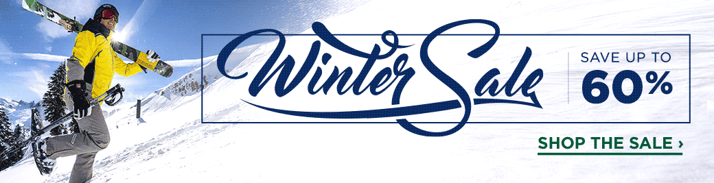 Winter Sale: Save up to 60%!