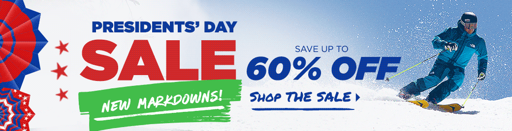 Presidents' Day Sale: Save up to 60%!
