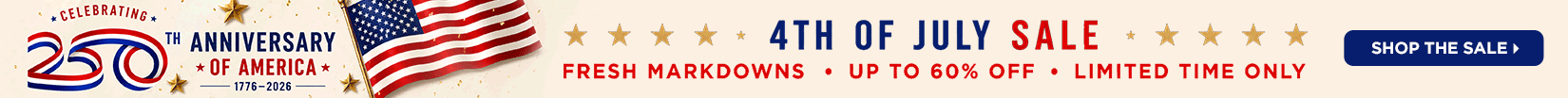 Peter Glenn 4th of July Sale – Celebrating America's 250th Anniversary