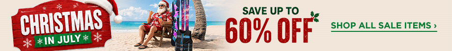 Christmas in July: Save Up To 60% Off