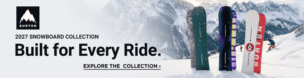 The New Burton 2027 Snowboard Collection Has Arrived