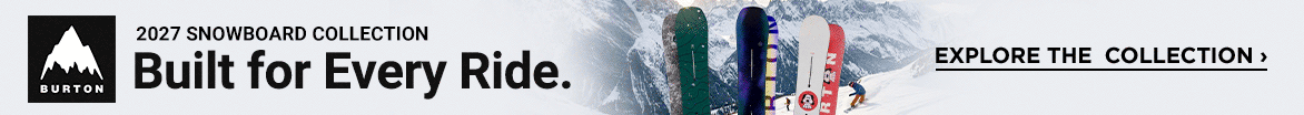 The New Burton 2027 Snowboard Collection Has Arrived