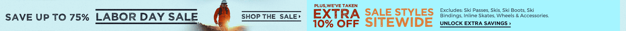 Save Up To 75% Off For Labor Day