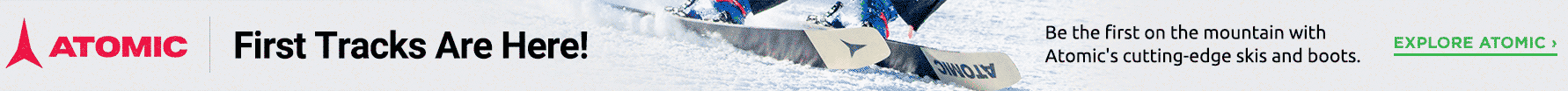 Atomic: First Tracks Are Here!