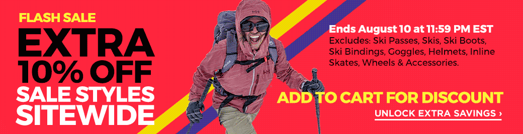 Flash Sale: Extra 10% OFF Sale Styles!