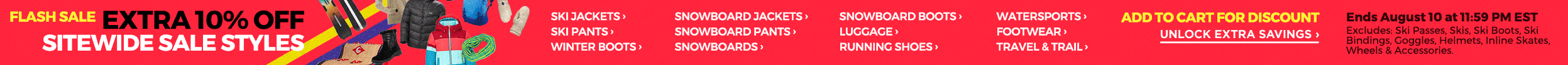 Flash Sale: Extra 10% OFF Sale Styles!
