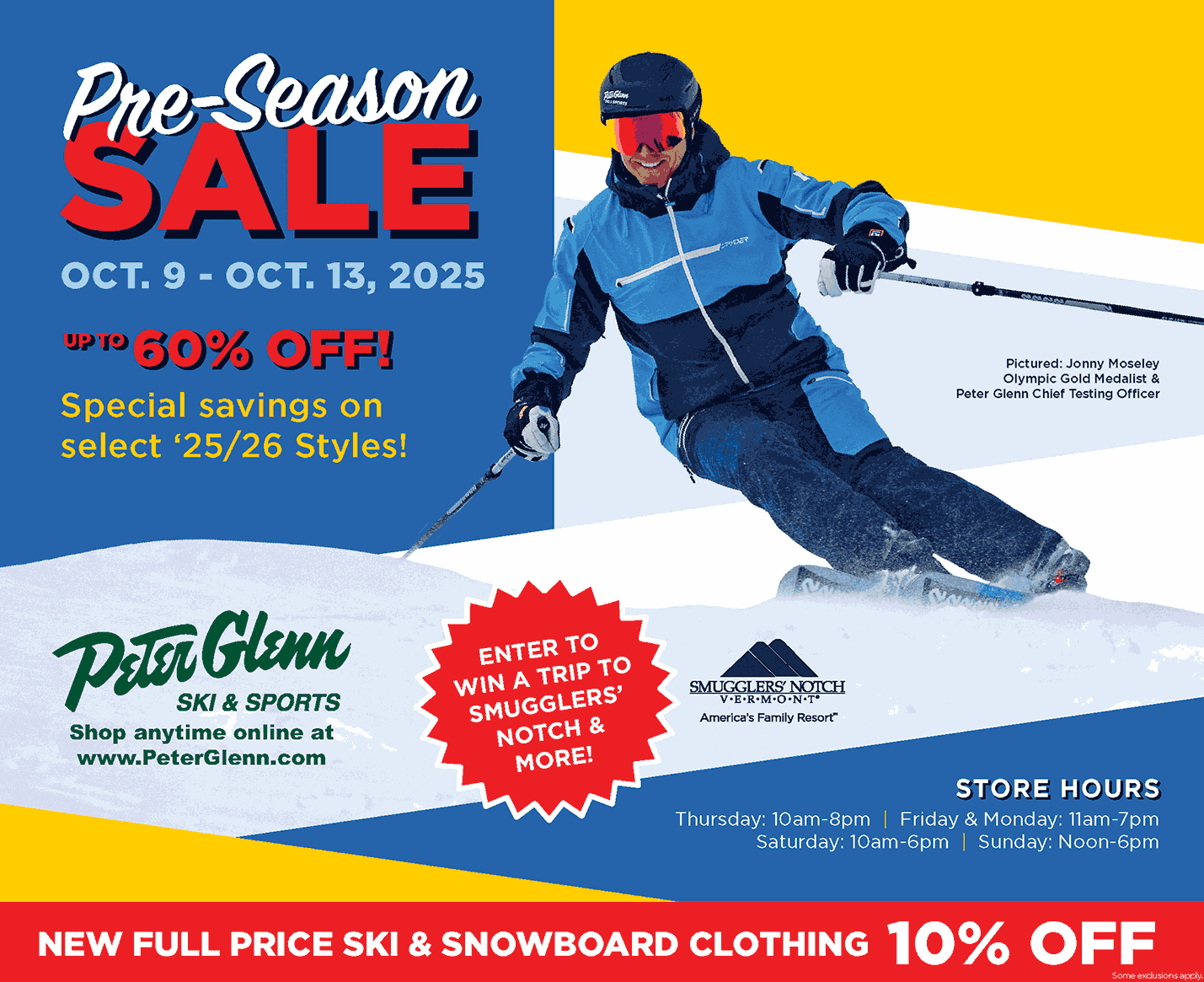 Orlando Pre-Season Sale, OCT. 2 - OCT. 7, 2024