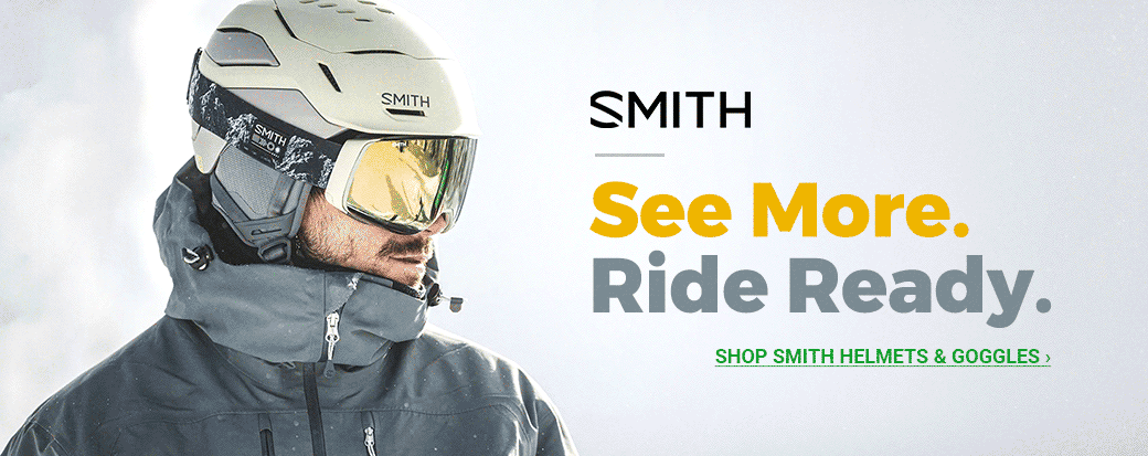 Smith: See More. Ride Ready.