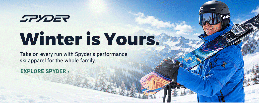 Spyder: Winter is Yours.