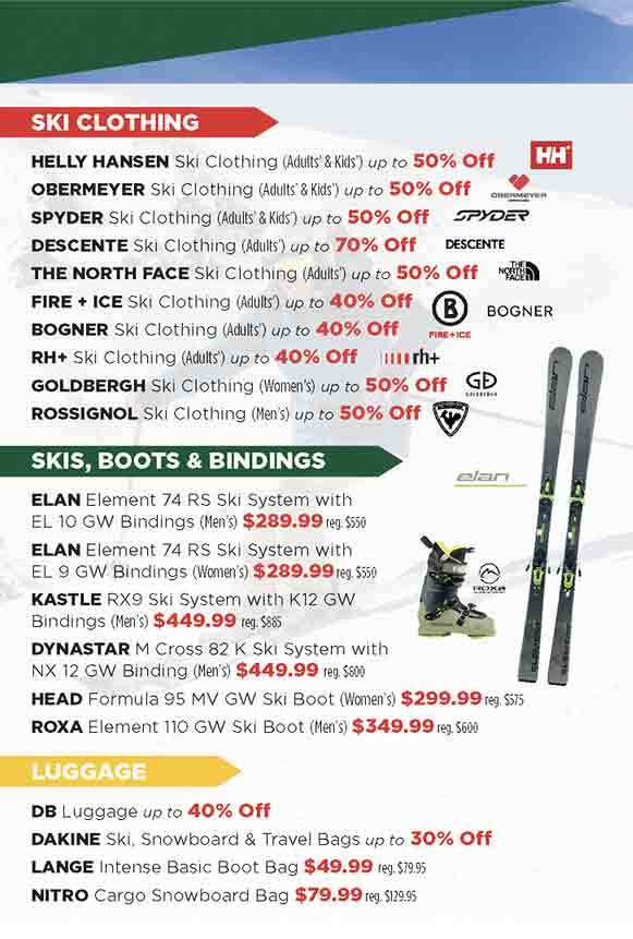 Ski Clothing