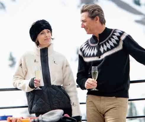Helly Hansen / Alashan: Bliss Hybrid Jacket (Women’s) + Bergen Nordic Quarter-Zip Merino Sweater (Men’s)