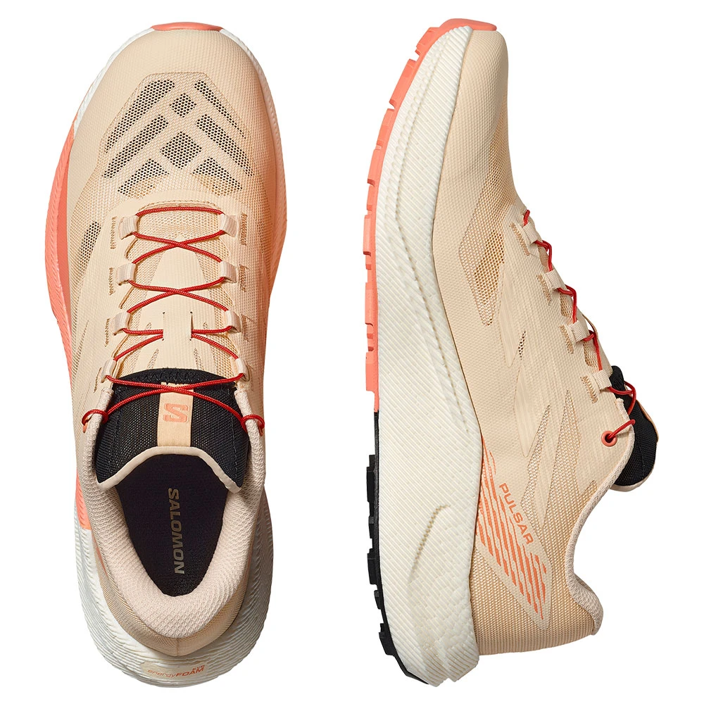 Salomon Pulsar Trail Running Shoe (Men's) - Lunar Rock/White