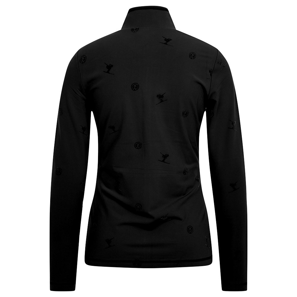 Perfect Moment Jaquard 1/4-Zip Baselayer Top (Women's) - Peter