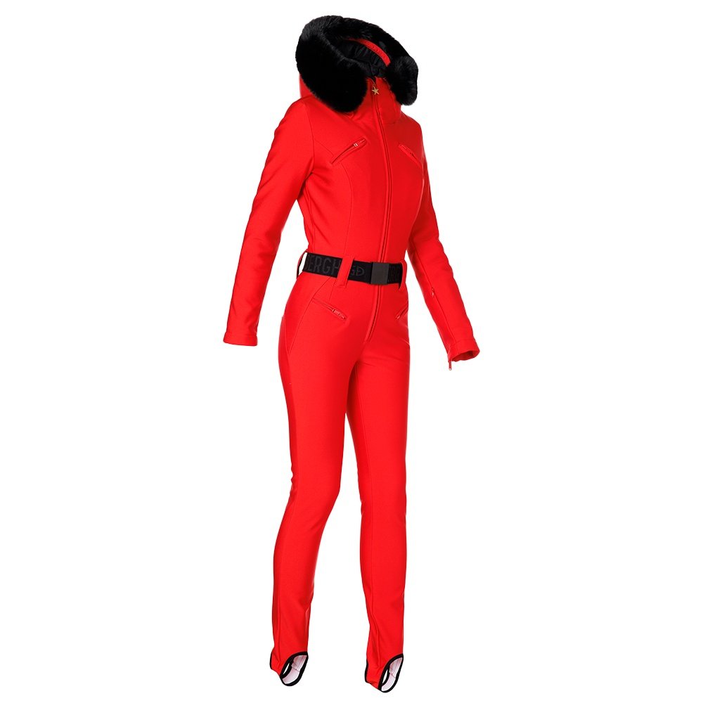 Nils Grindelwald Softshell Ski Suit with Faux Fur (Women's