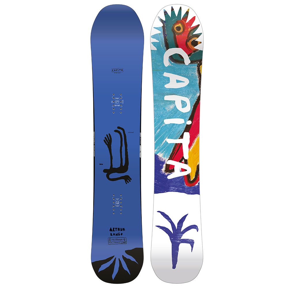 スノーボード Kap Capita Kazu Kokubo Pro Men's All-Mountain Snowboard, 154cm