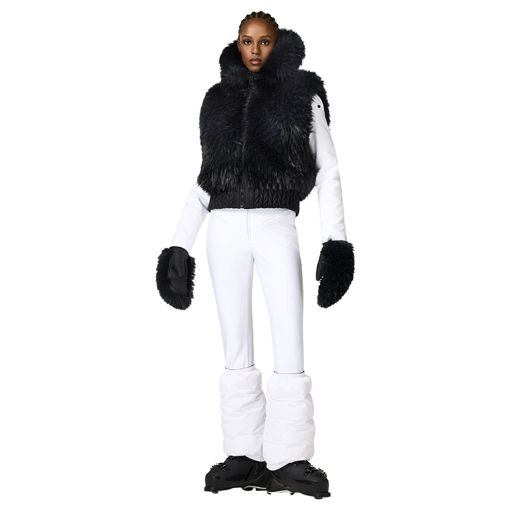 Goldbergh Ski Fluffy Ear Warmers Ear Muffs White Faux Fur NWT Goldbergh Fluffy Faux Fur Earwarmers (Women main image 3