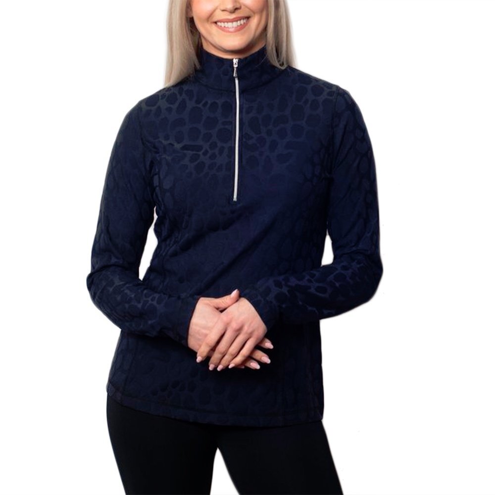 Sno Skins Pebble Sport Jacquard 1/4-Zip Mid-Layer (Women's