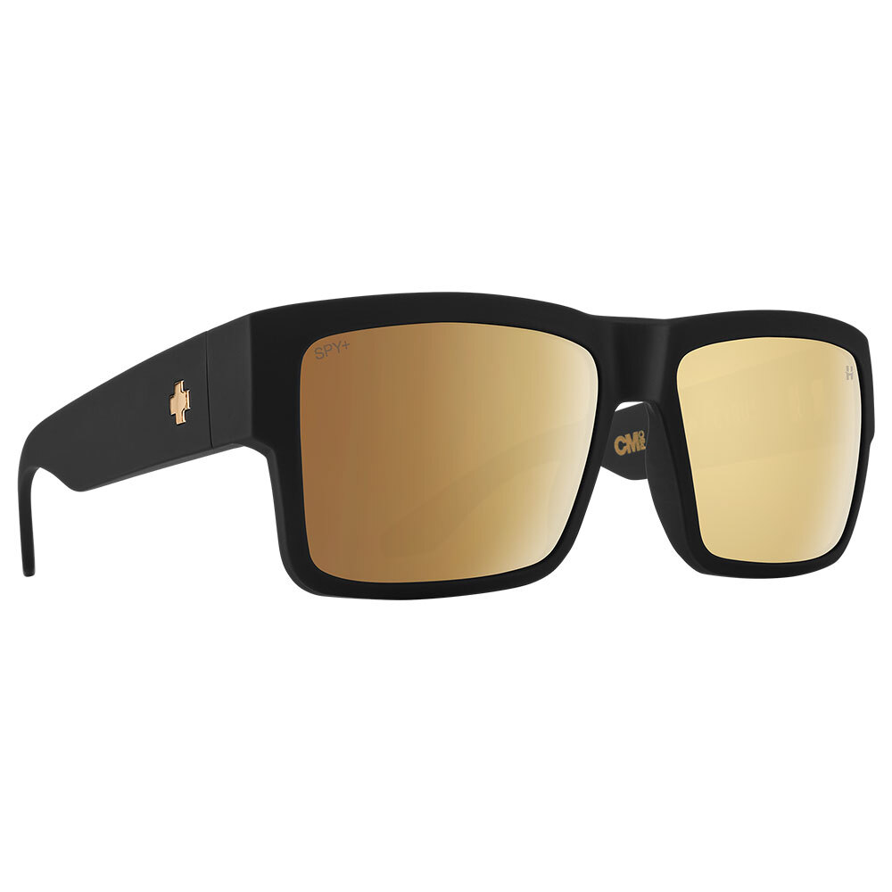 Spy Cyrus Polarized Sunglasses - Club Midnight Soft Matte Black