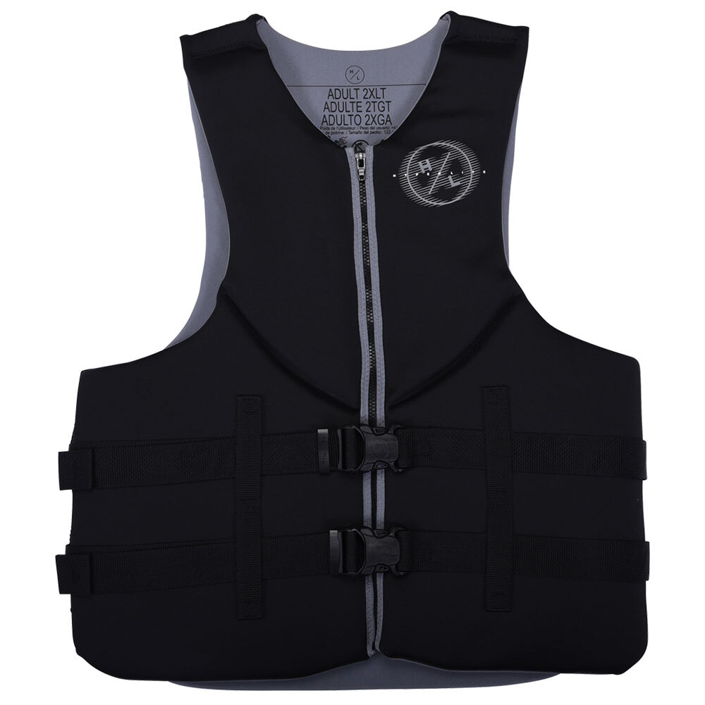 Hyperlite Indy Big and Tall Life Vest (Men's) - Black/Grey