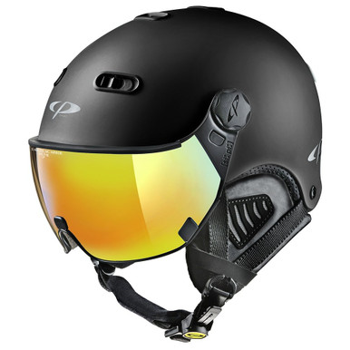 CP Carachillo DL Vario Helmet (Adults') - Black - Peter Glenn Ski