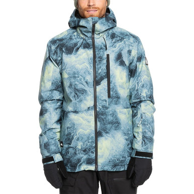 Quiksilver MISSION BLOCK JK スノージャケット Quiksilver クイックシルバー メンズ スノーボード ジャケット MISSION