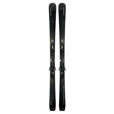 Elan Wingman 86 Black Edition Ski System with EMX 12 Bindings