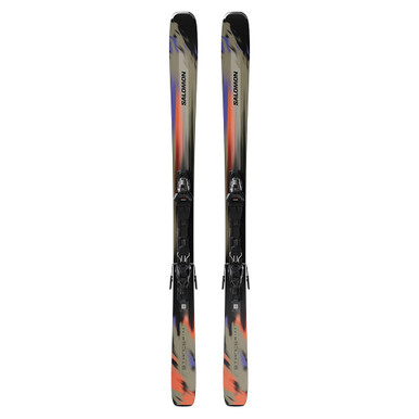 new salomon skis 2019 Salomon E Stance 80 Skis + M11 GW L80 Bindings 2026 169