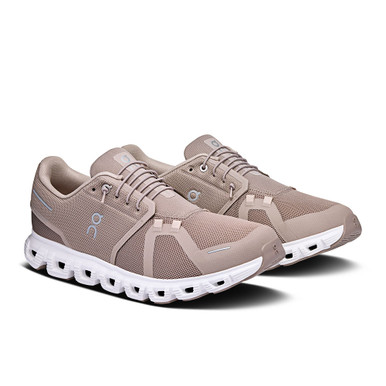 On Cloud 6 Running Shoe (Men's) - Fog/White