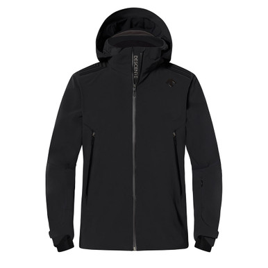 DESCENTE スキー用ジャケット 黒/ターコイズ 145567_BK00_BLK_LG__92822.