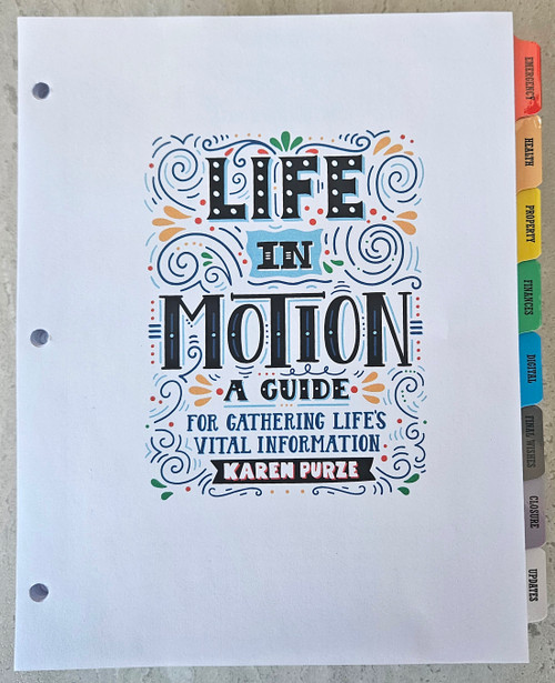 Life in Motion Guide: End of Life Planning Workbook