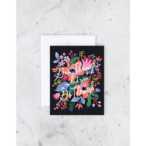 Grow Through What You Go Through Card by Idlewild Grow Through What You Go Through Card by Idlewild