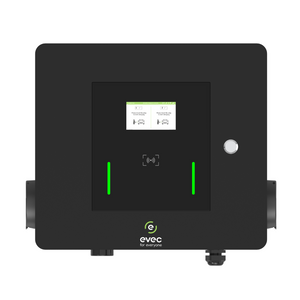 evec vecSPRINT⚡ | Dual Socketed Wall 7.4kW Charger | EDW01