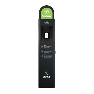 evec Pillar Payment Terminal with Light Sensing Controller and PAYTER