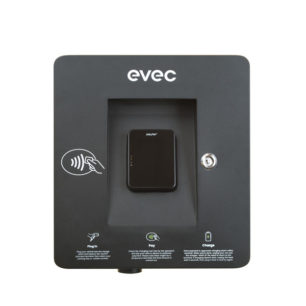 evec Payment Wall Box with Light Sensing Controller and PAYTER